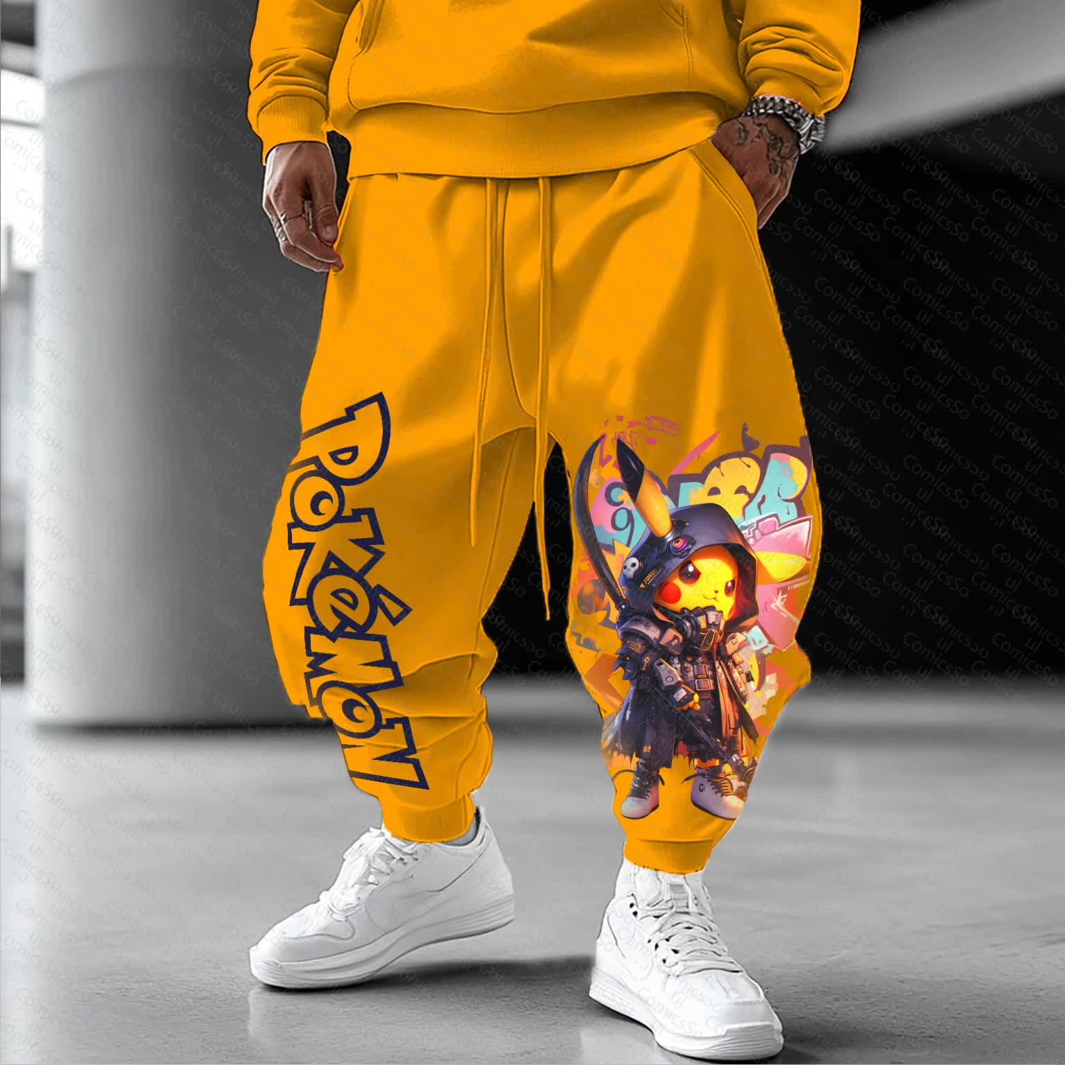 Unisex  “Comicssoul” Casual Anime Streetwear Pant