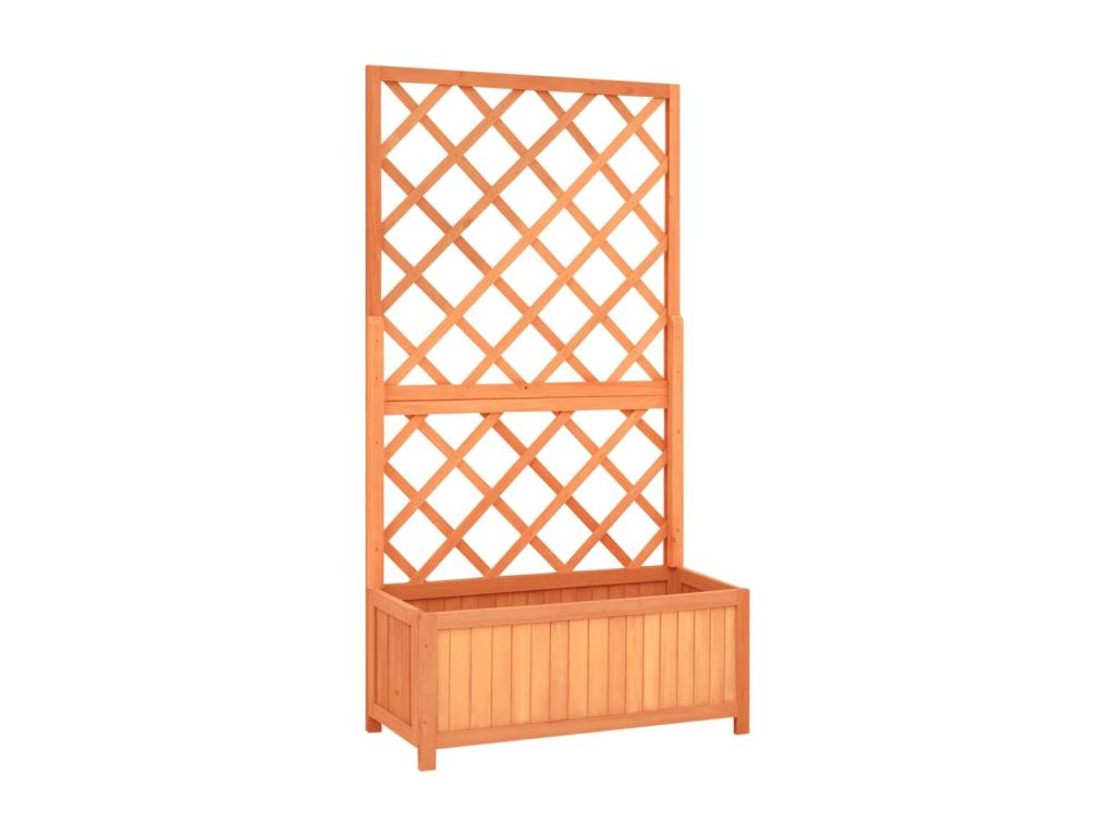 Nrejada  jardín madera de Decoratodo marrón 70x30x135cm