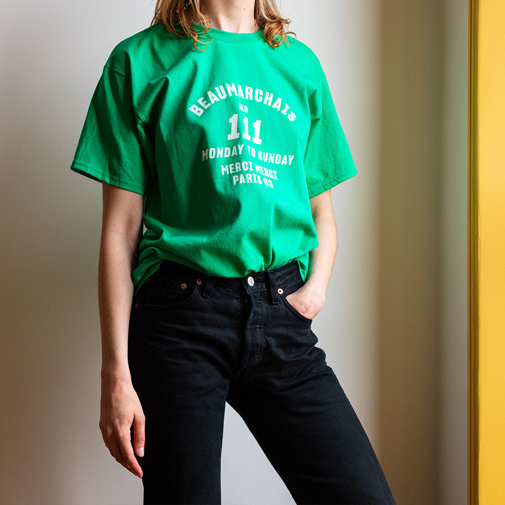 Merci  - T-shirt unisexe - Beaumarchais Vert