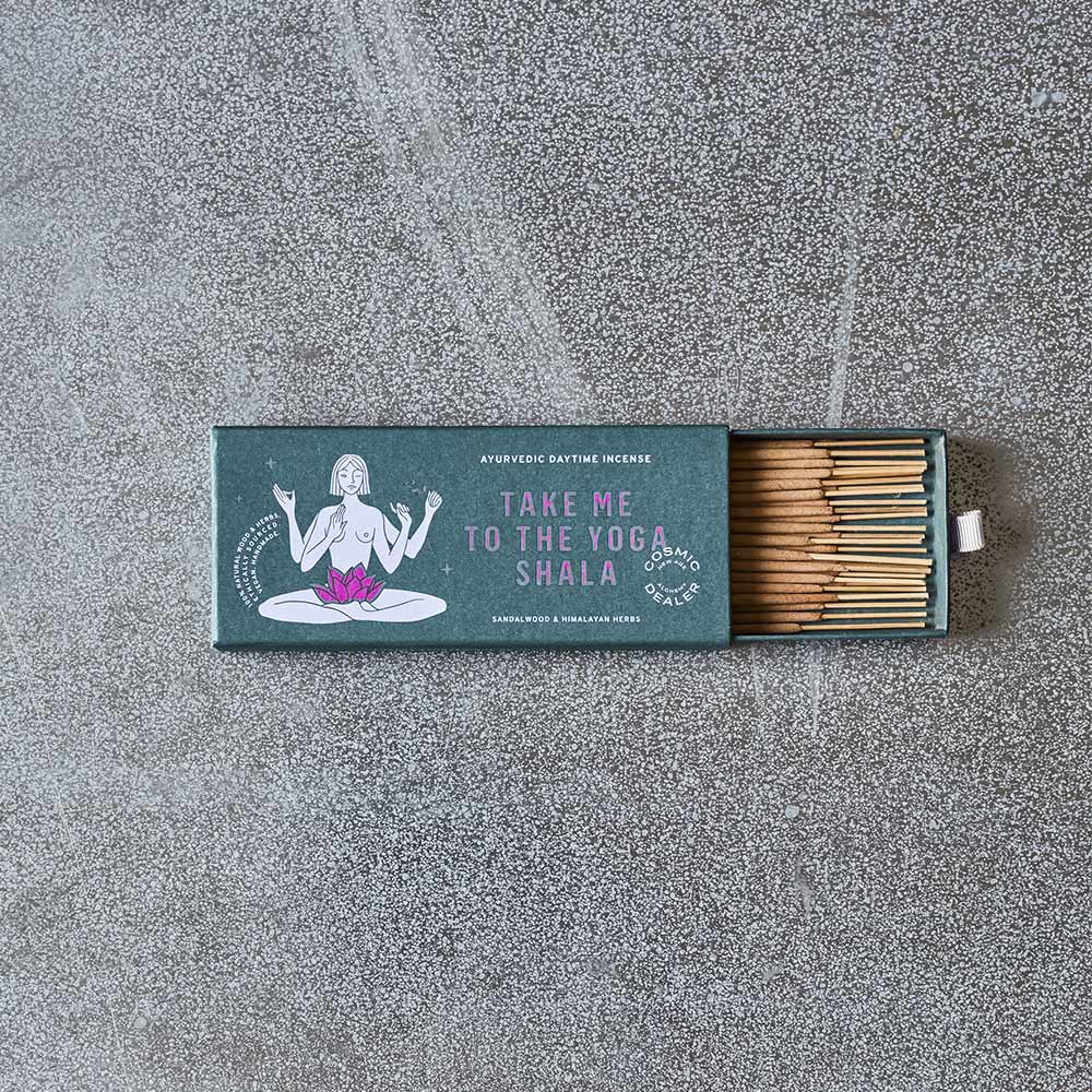 Encens Yoga Bois de Santal - 30 bâtons - Cosmic Dealer