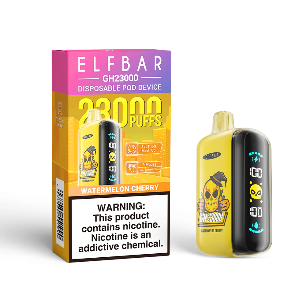 ELFBAR GH23000 cigarette électronique jetable (toutes les saveurs)