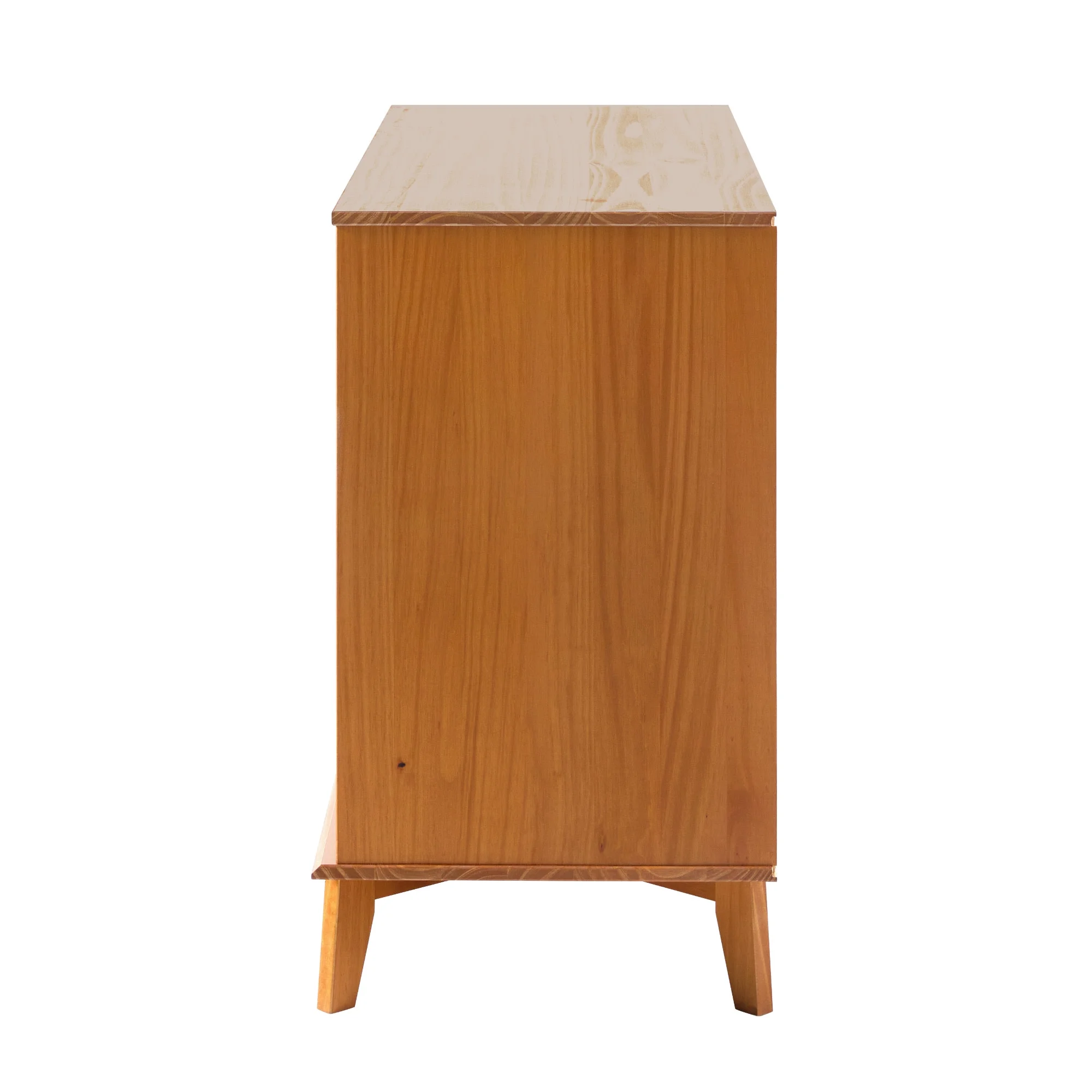 Walker Edison Sonoma 6-Drawer Solid Wood Caramel Dresser - Image 11