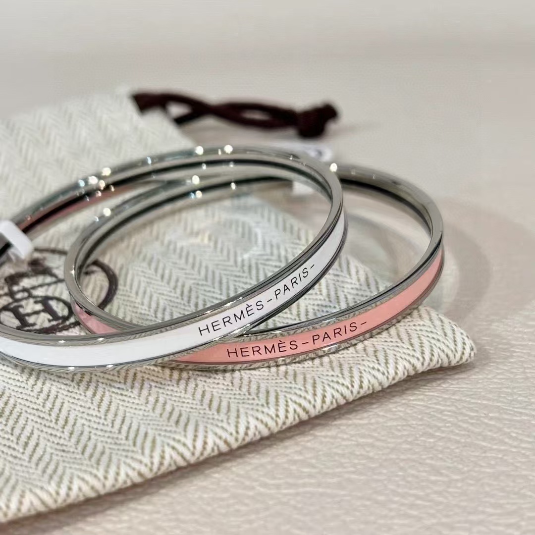 Hermes Colorful Enamel Bracelet Bangle - Original Replica Club