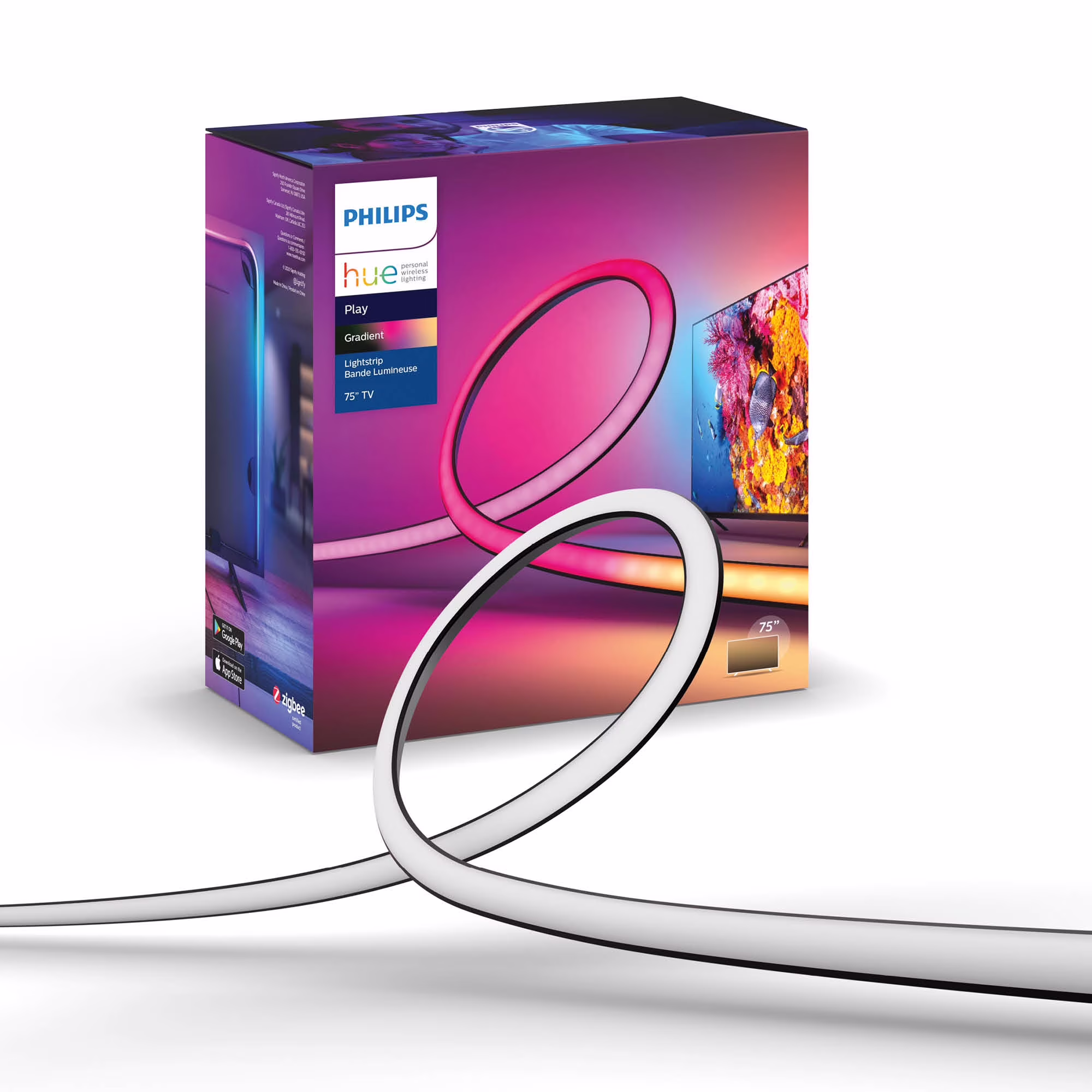 Philips Hue Play Gradient Lightstrip 75"(75")