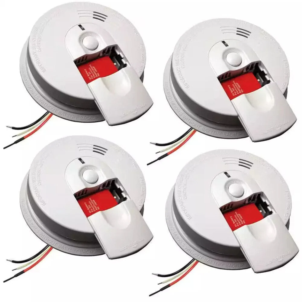 Firex Hardwired Ionization Smoke Detector 4-Pack - i4618 - Image 2 Firex Hardwired Ionization Smoke Detector 4-Pack - i4618 - Image 2