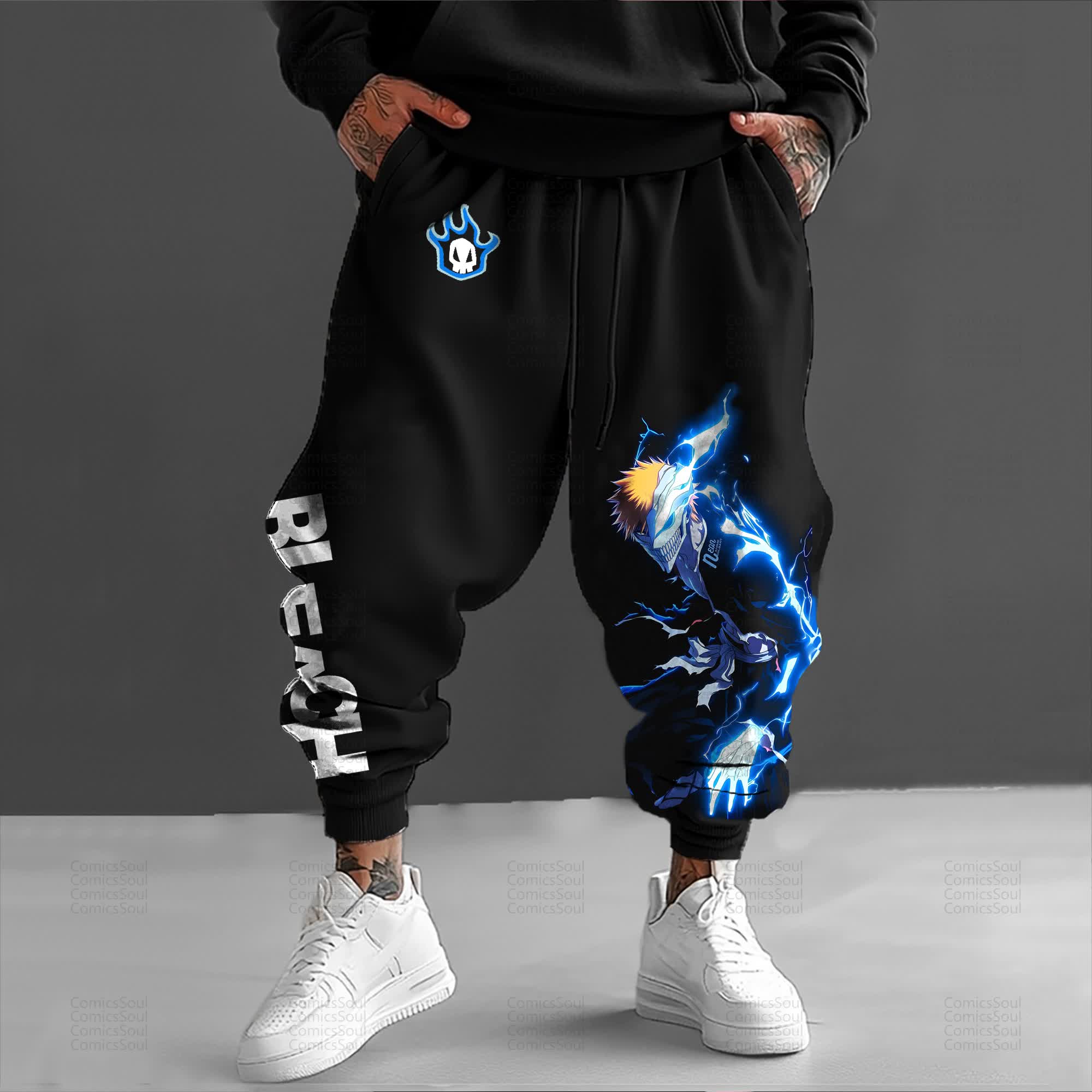 Unisex Anime Inspired Vintage Pants丨Comicssoul