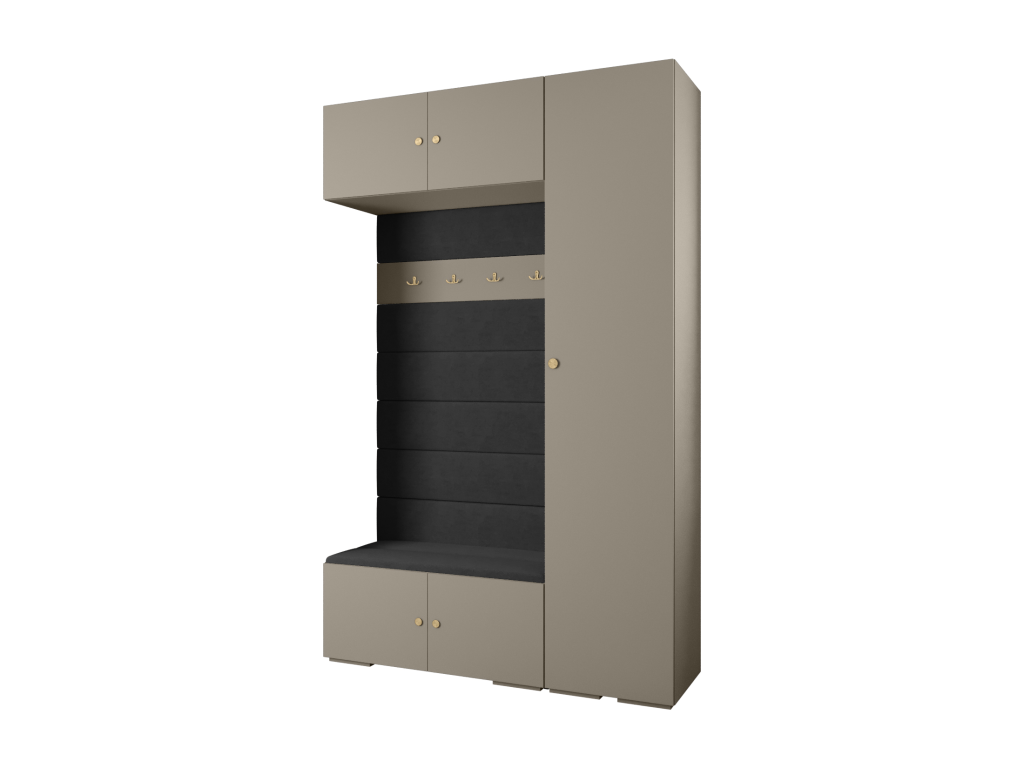Cozetiq 2 armario con puertas batientes 236 - 7/150/47