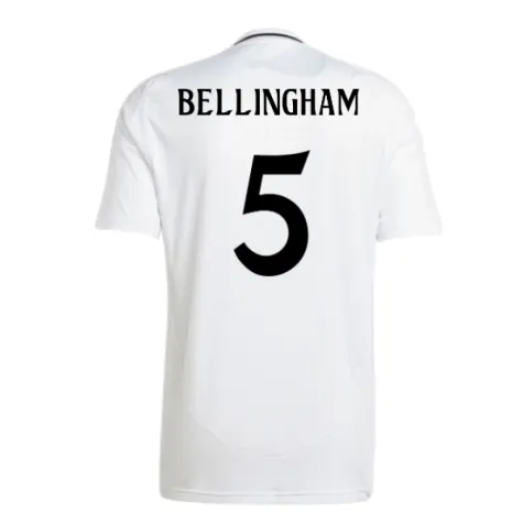 Kid's BELLINGHAM Real Madrid 2024/25 Home Shirt