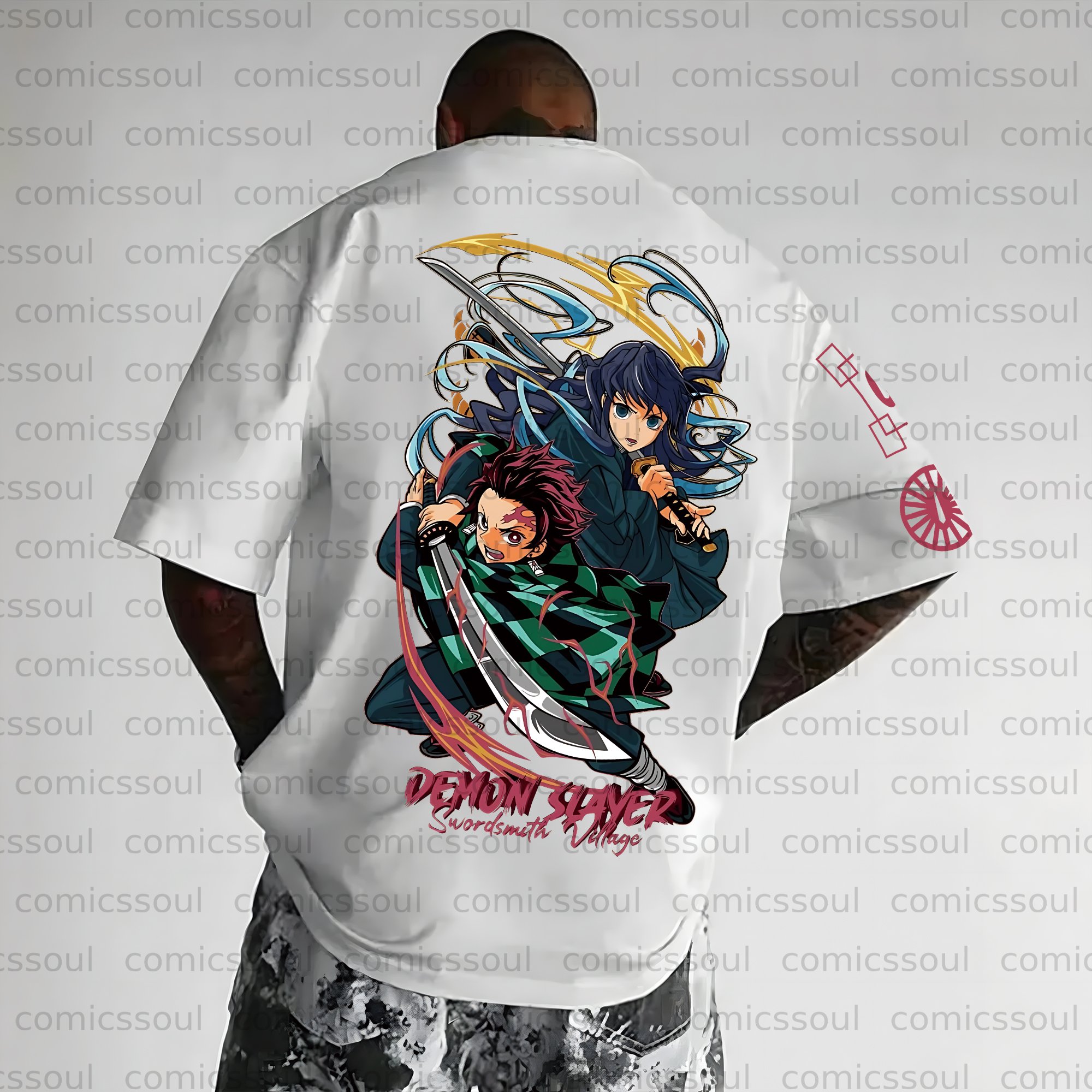 Unisex Anime Inspired Vintage T-Shirt