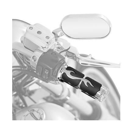 SportsBikeShop Kuryakyn ISO Flame Grips For Harley