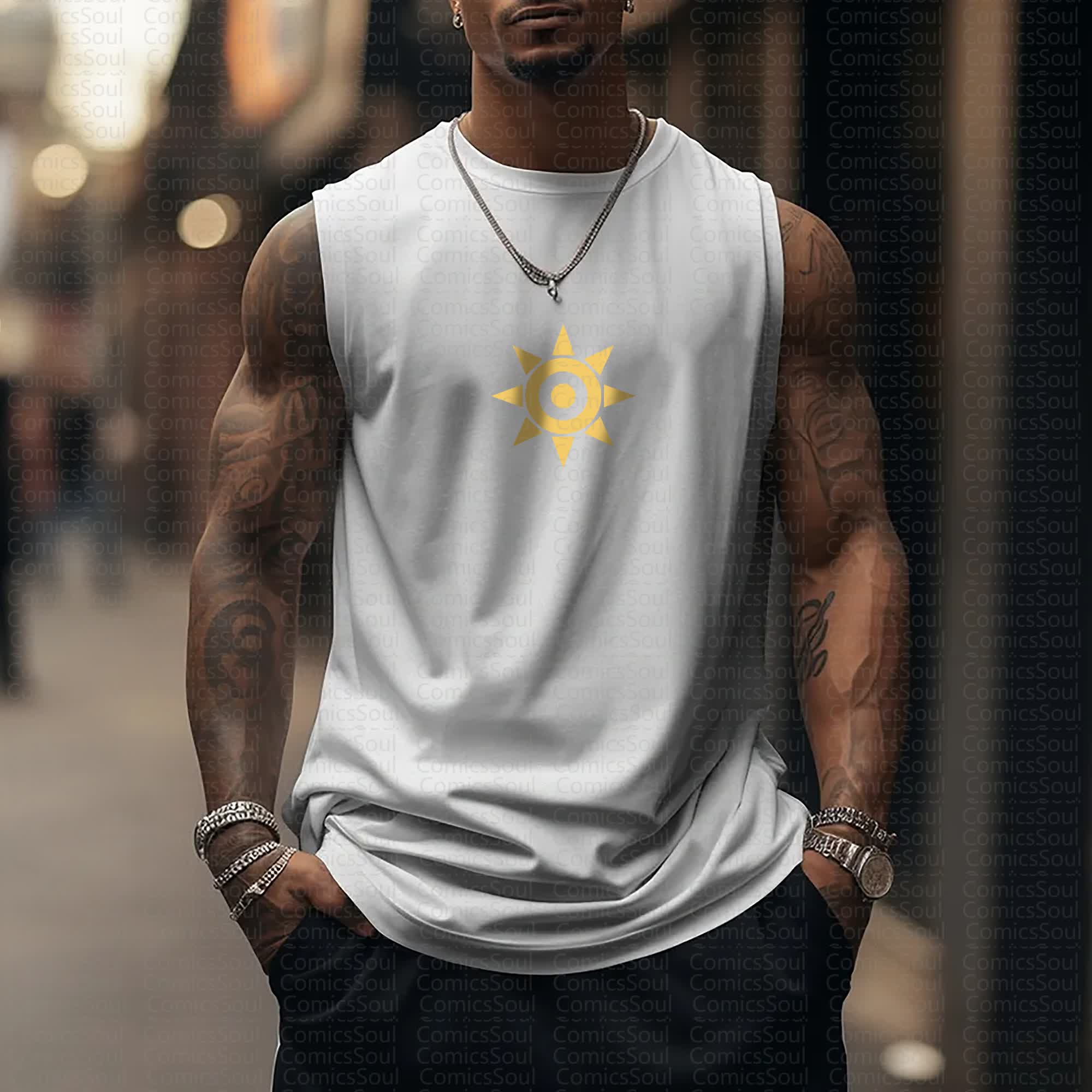 Unisex  “Comicssoul” Casual Anime  Tank Top TeeThreads Sustain the Scene with Custom Apparel