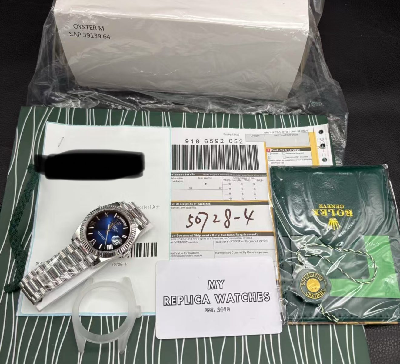 Rolex Day-Date M228239 Blue Watch