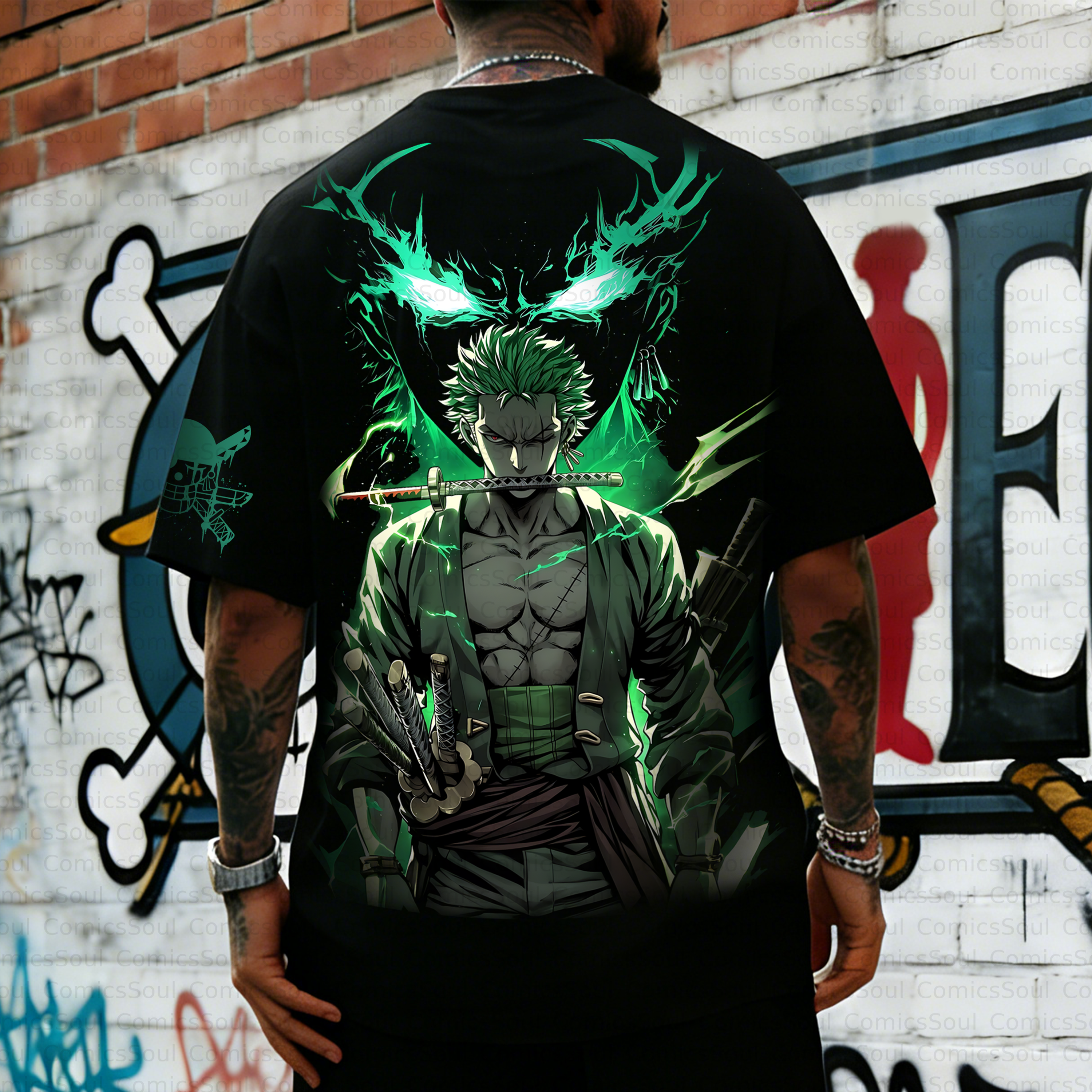 Unisex Anime Inspired Vintage T-Shirt