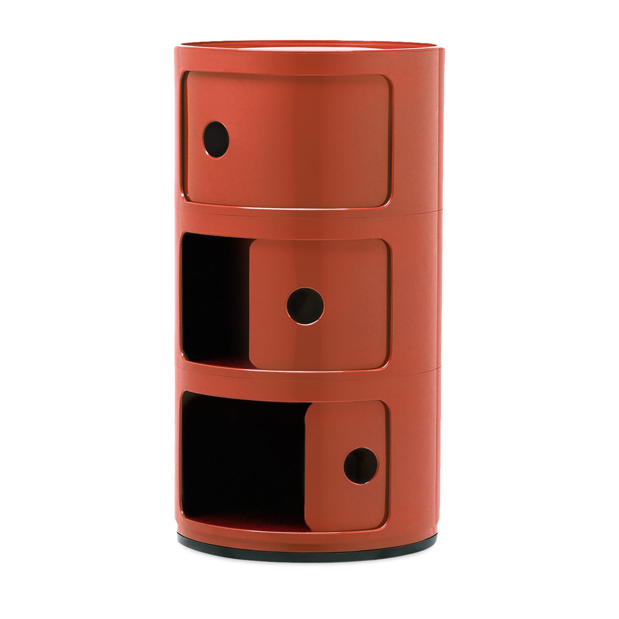 Kartell Componibili Kast Ø 32 cm - 3 Modules - Oranje
