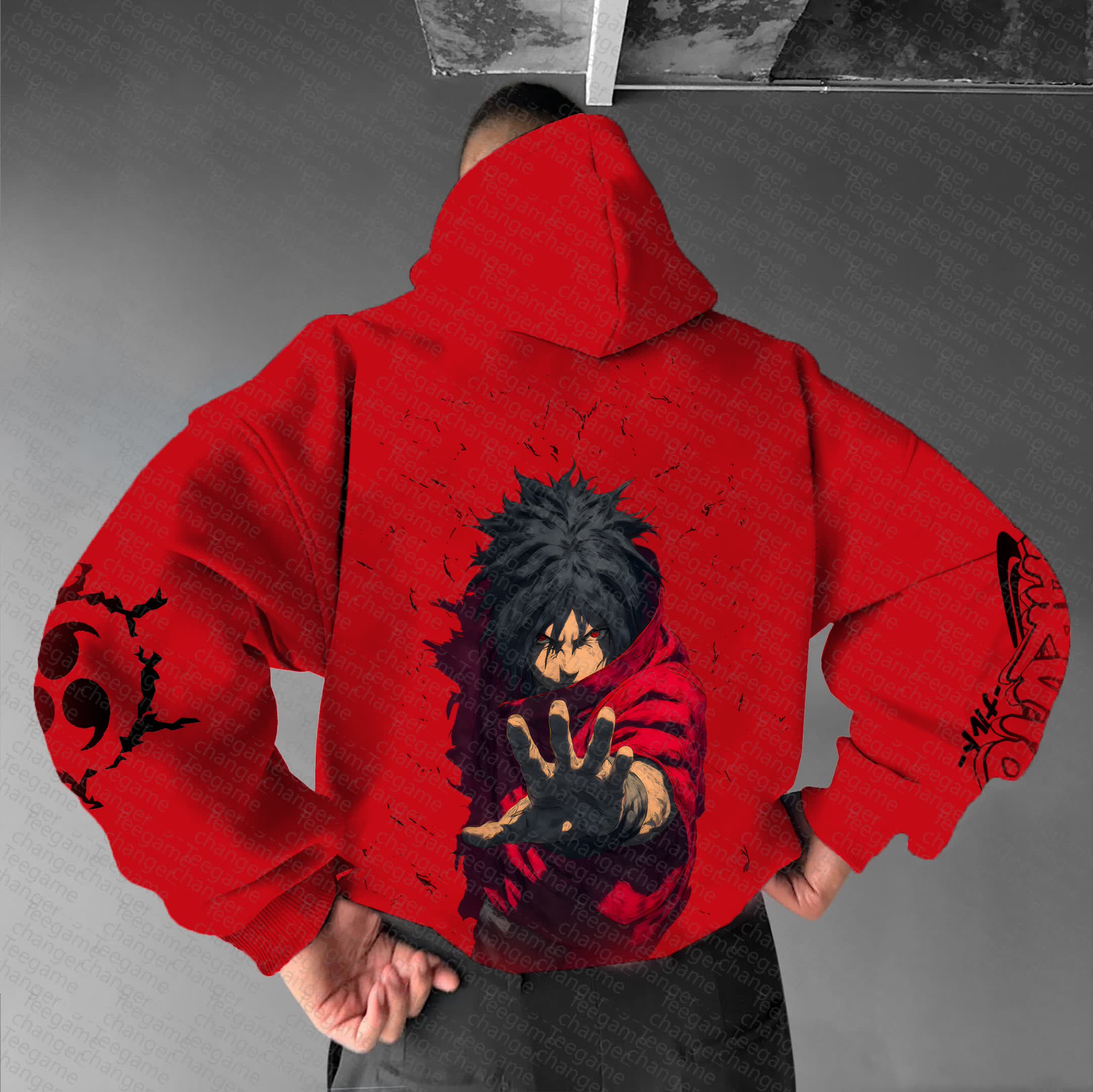 Unisex  Anime Graphic Streetwear Vintage Hoodie