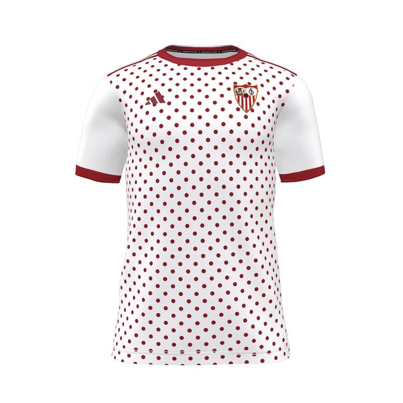 Men's Sevilla FC 2025/26 Third Pre Match Shirt - White