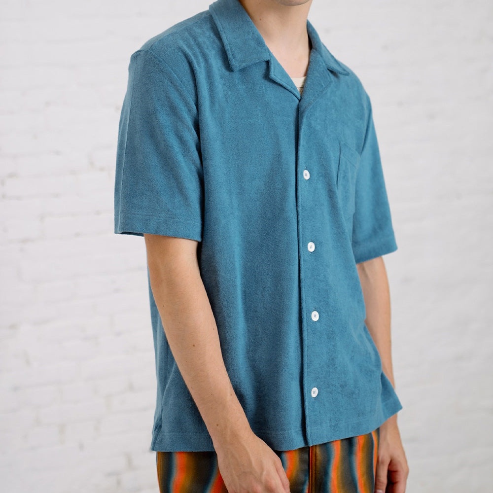 Howlin' - Chemise Cocktail - Bleu