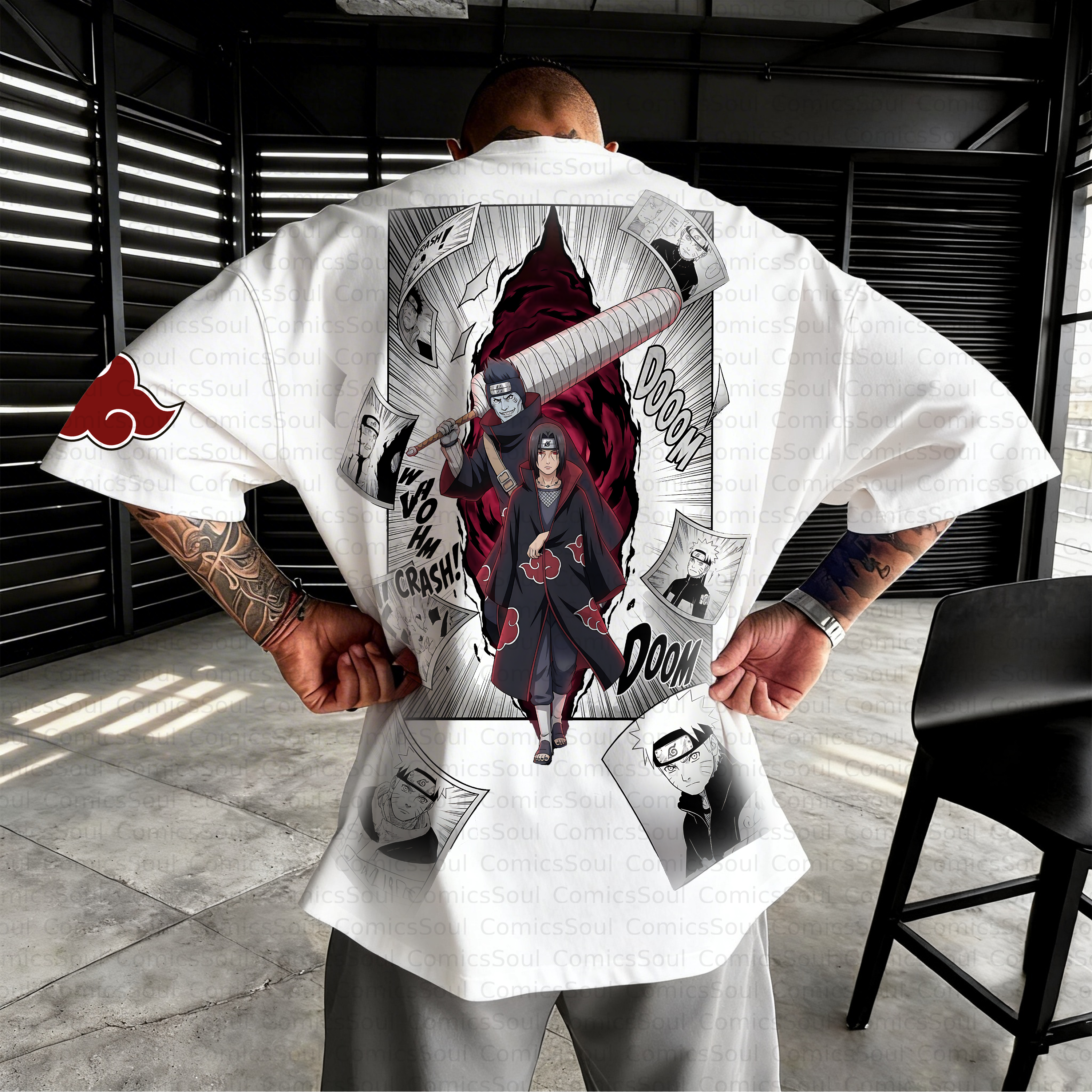 Unisex Anime Inspired Vintage T-Shirt