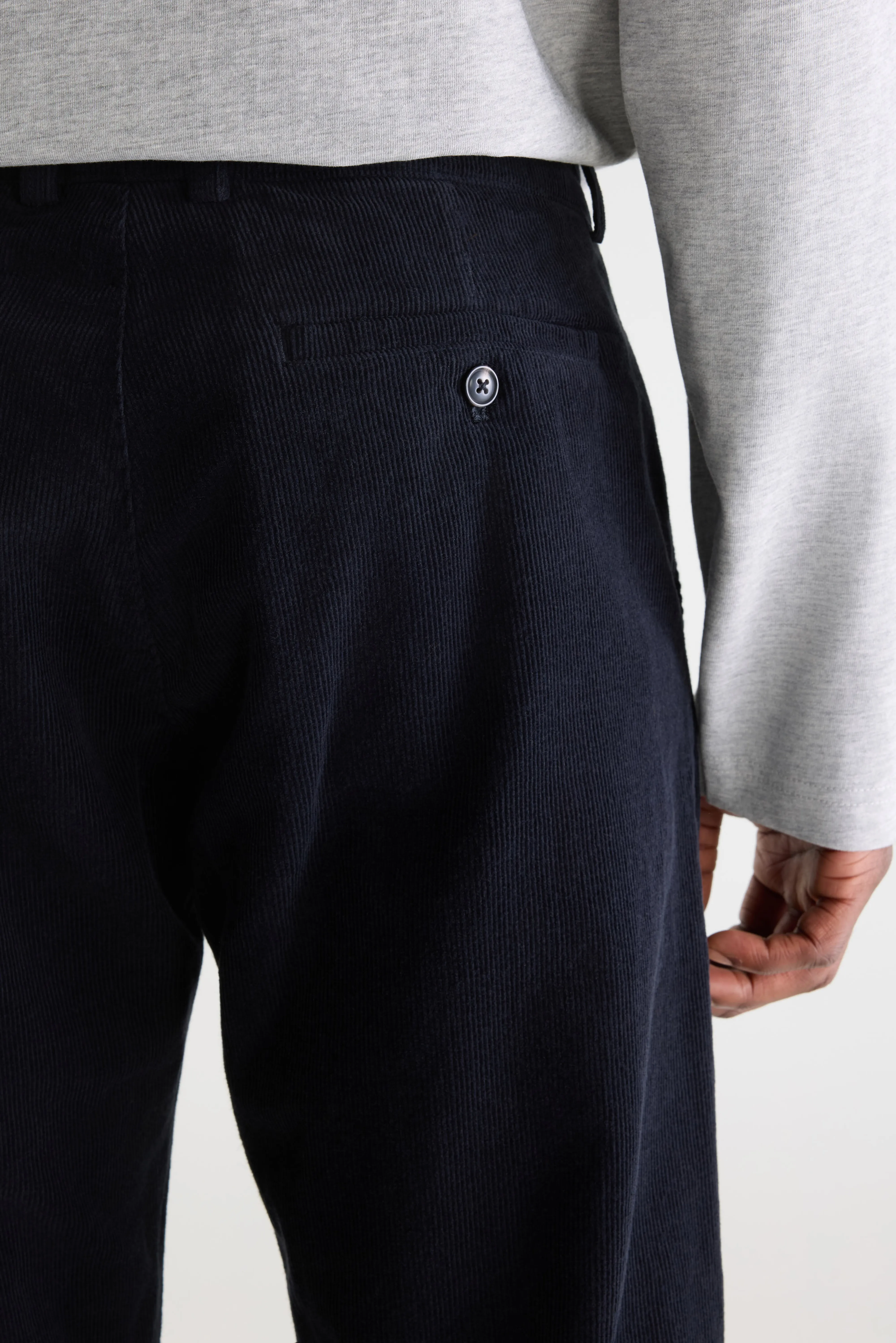 Bellerose Jagger corduroy chino trousers (261 / M / NAVY)