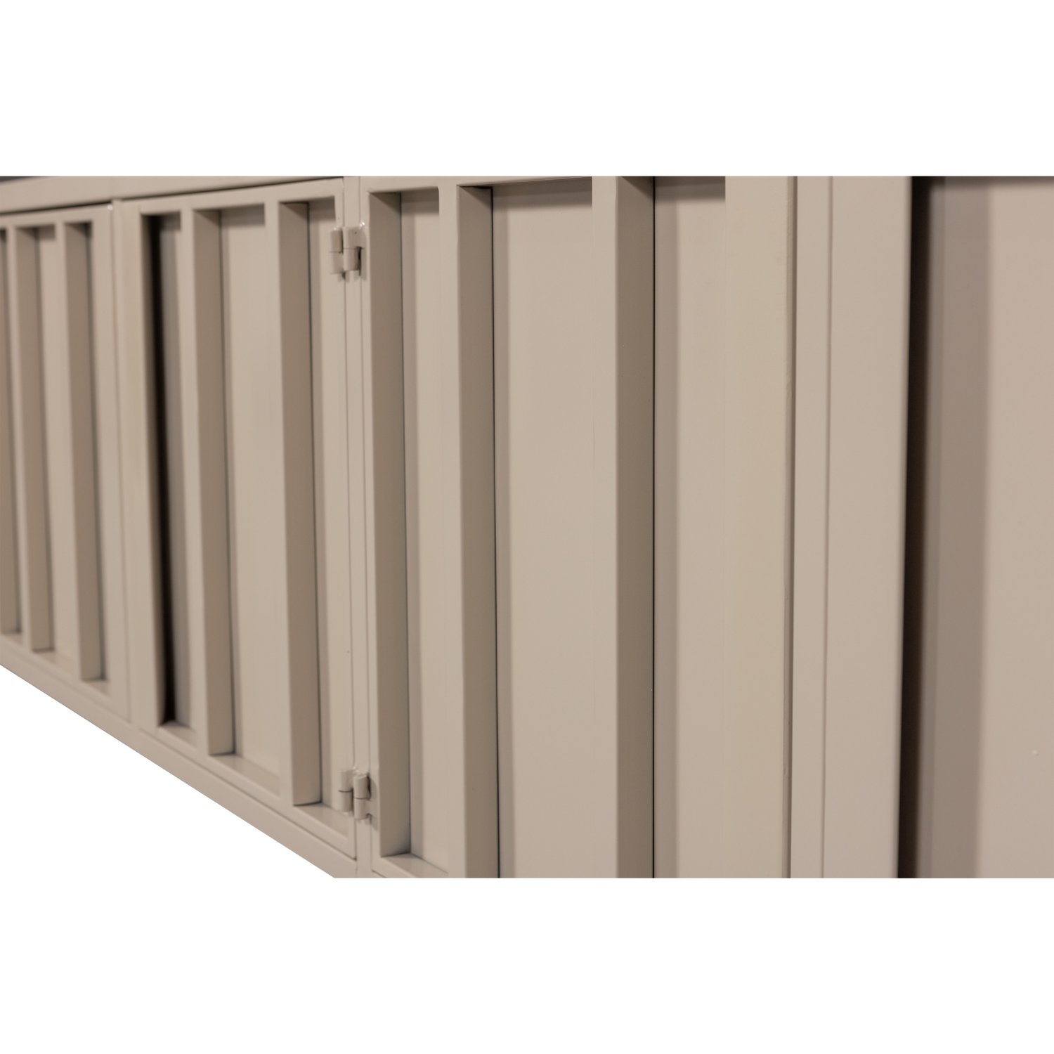 WOOOD Level Tv-Meubel - Metaal - Zand - 44x160x44