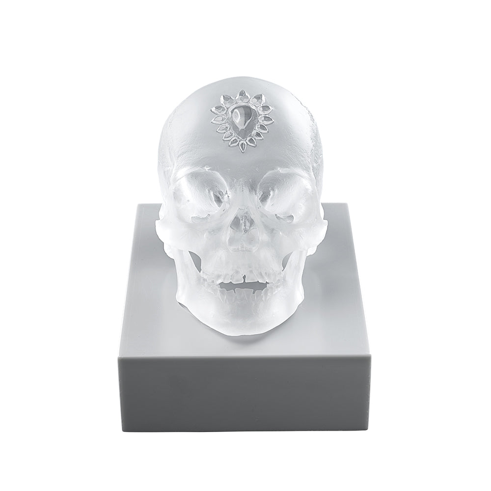 ETERNAL SLEEP DAMIEN HIRST & LALIQUE 2017 - ÉDITION LIMITÉE (35 EX.), CRISTAL INCOLORE SATINÉ, CIRE PERDUE
