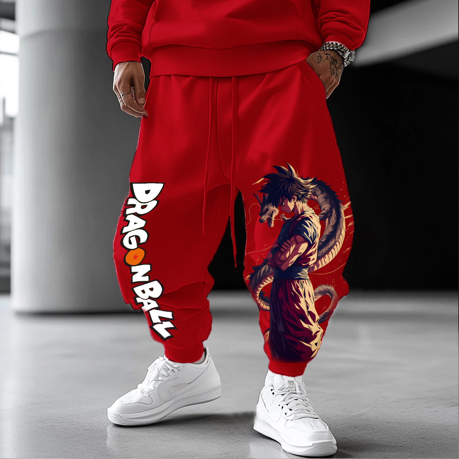 Unisex Anime Printed Gift Oversized Regular Athletic Pants