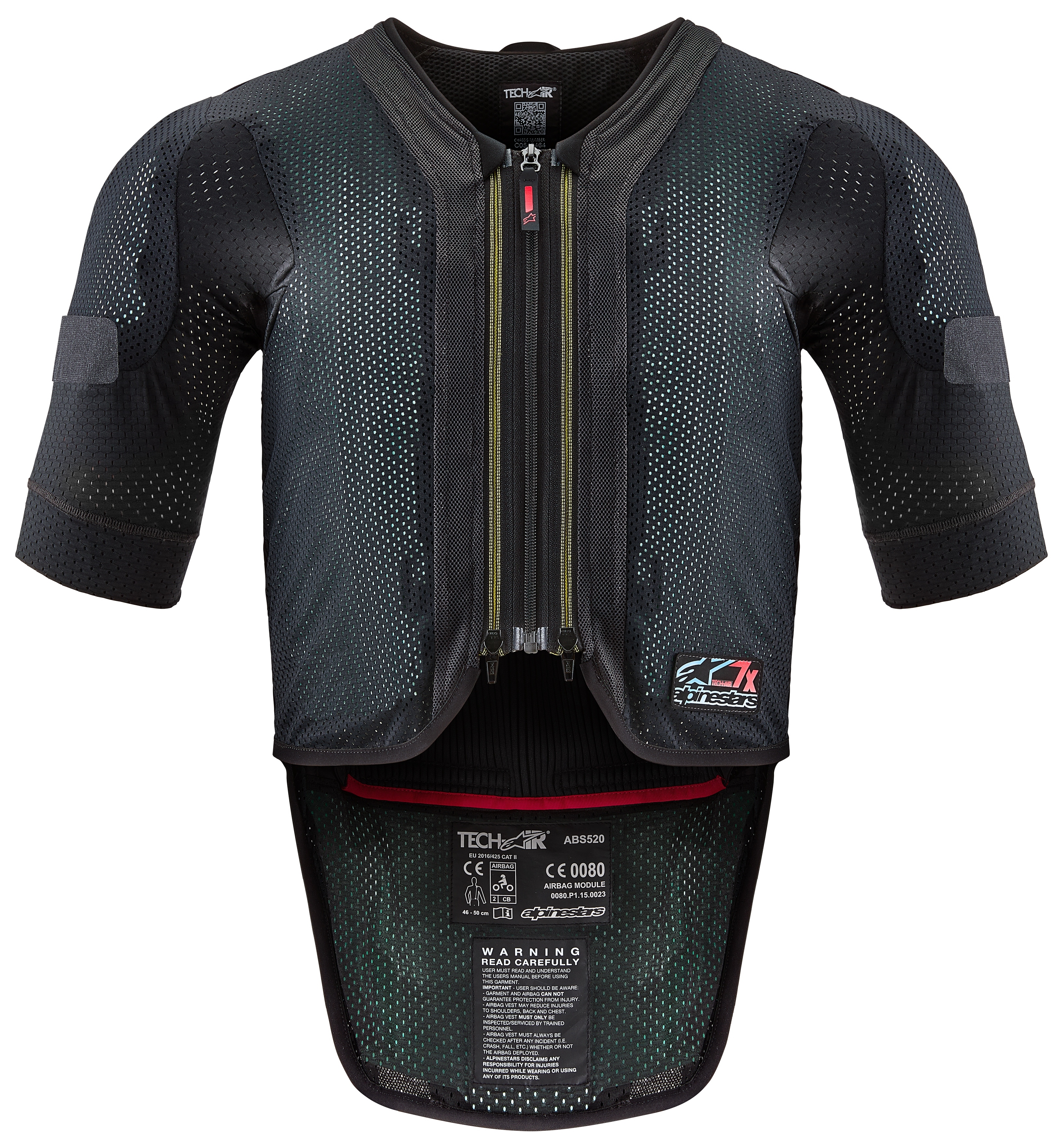 SportsBikeShop Alpinestars Tech-Air 7X Airbag System Black/Red / XL [Open Box]