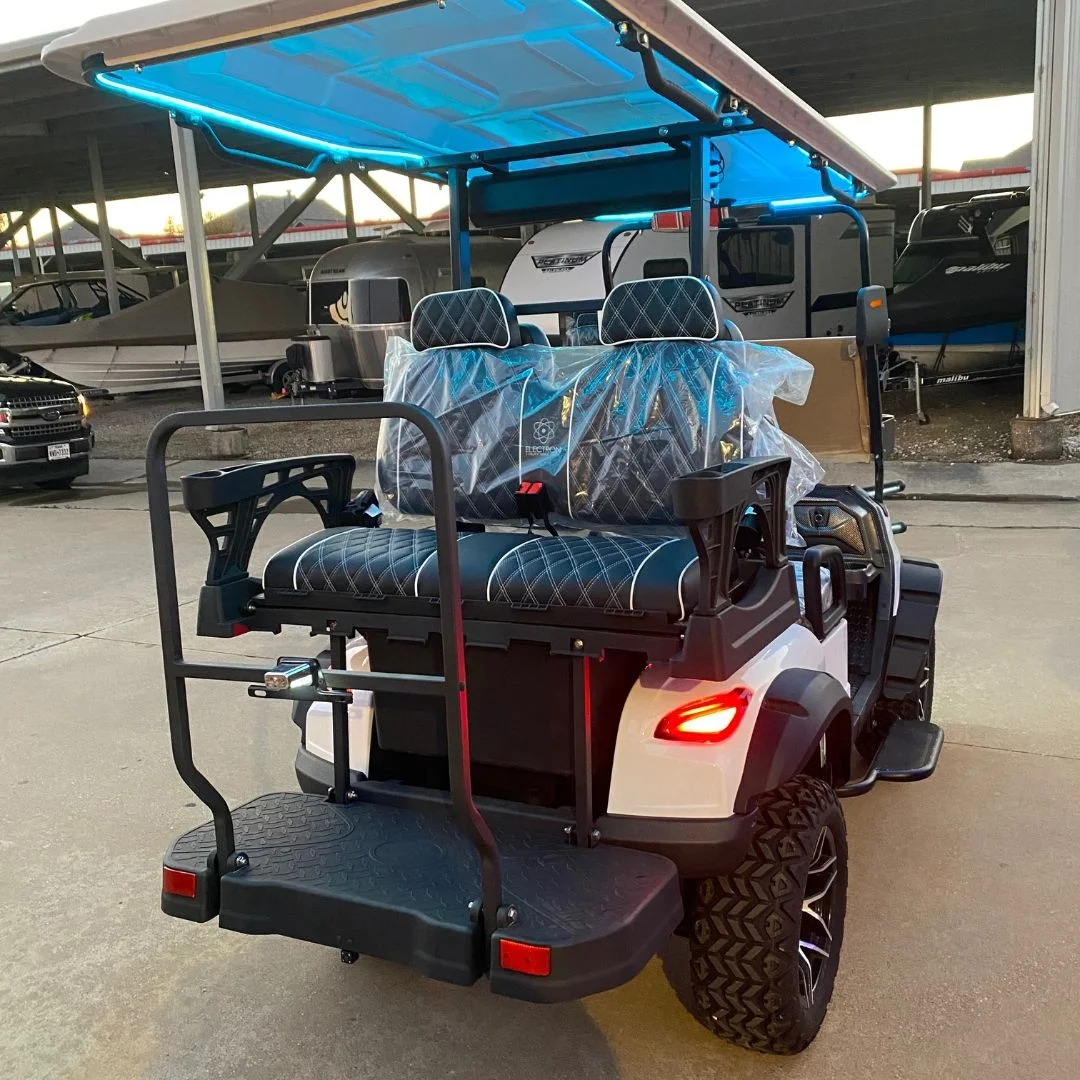 Revolution Outdoors Electron Charge 52V 150ah Loaded 4-Seater Battery Golf Cart for Outdoor - Image 10