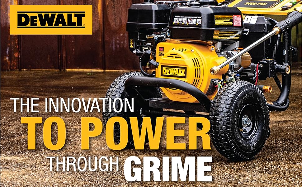 DeWalt Tools - Portable Washer, Gas Pressure Washer