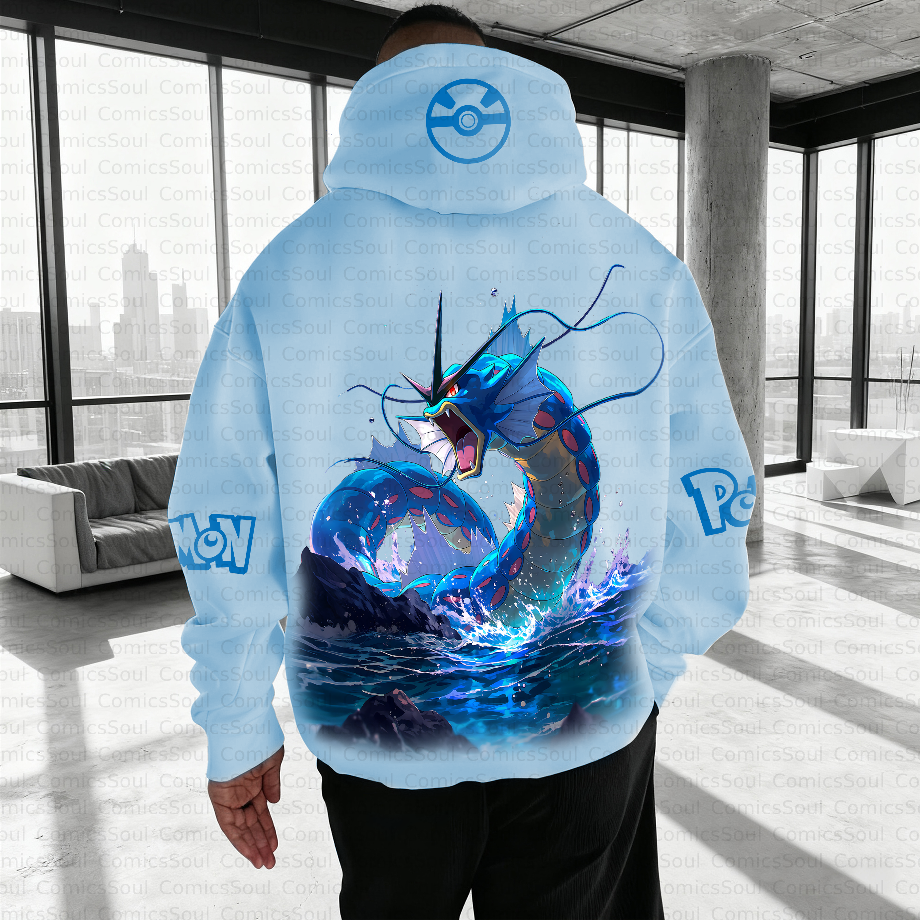 Unisex Anime Inspired Vintage Plush Hoodie