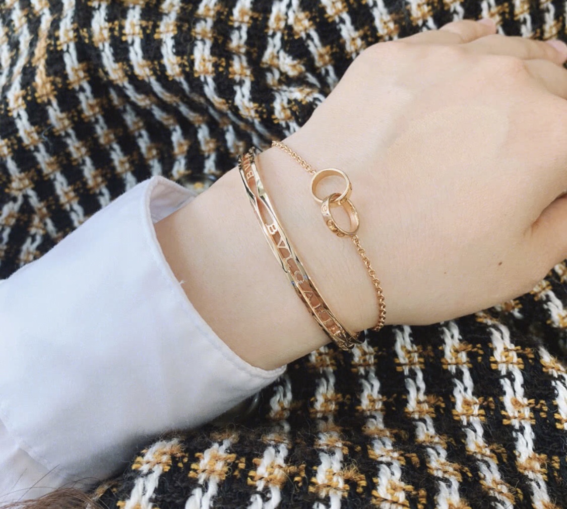 Cartier Double Circle Love Chain Bracelet - Original Replica Club