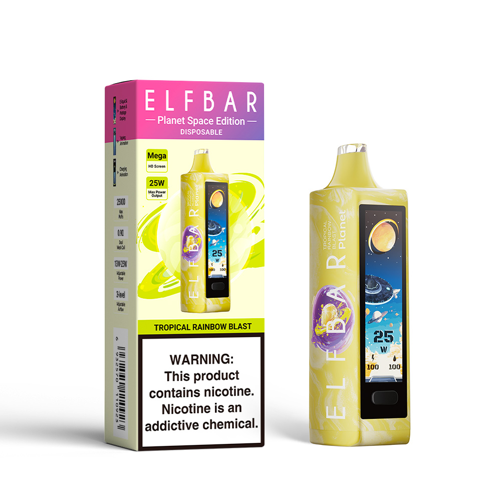 ELF BAR PLANET 25K újratölthető eldobható e-cigaretta (minden íz)