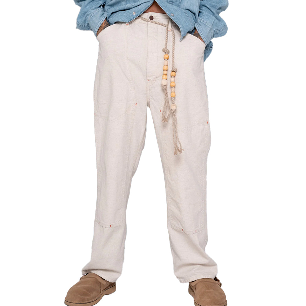 Dr Collectors - Pantalon Carpenteur - Naturel