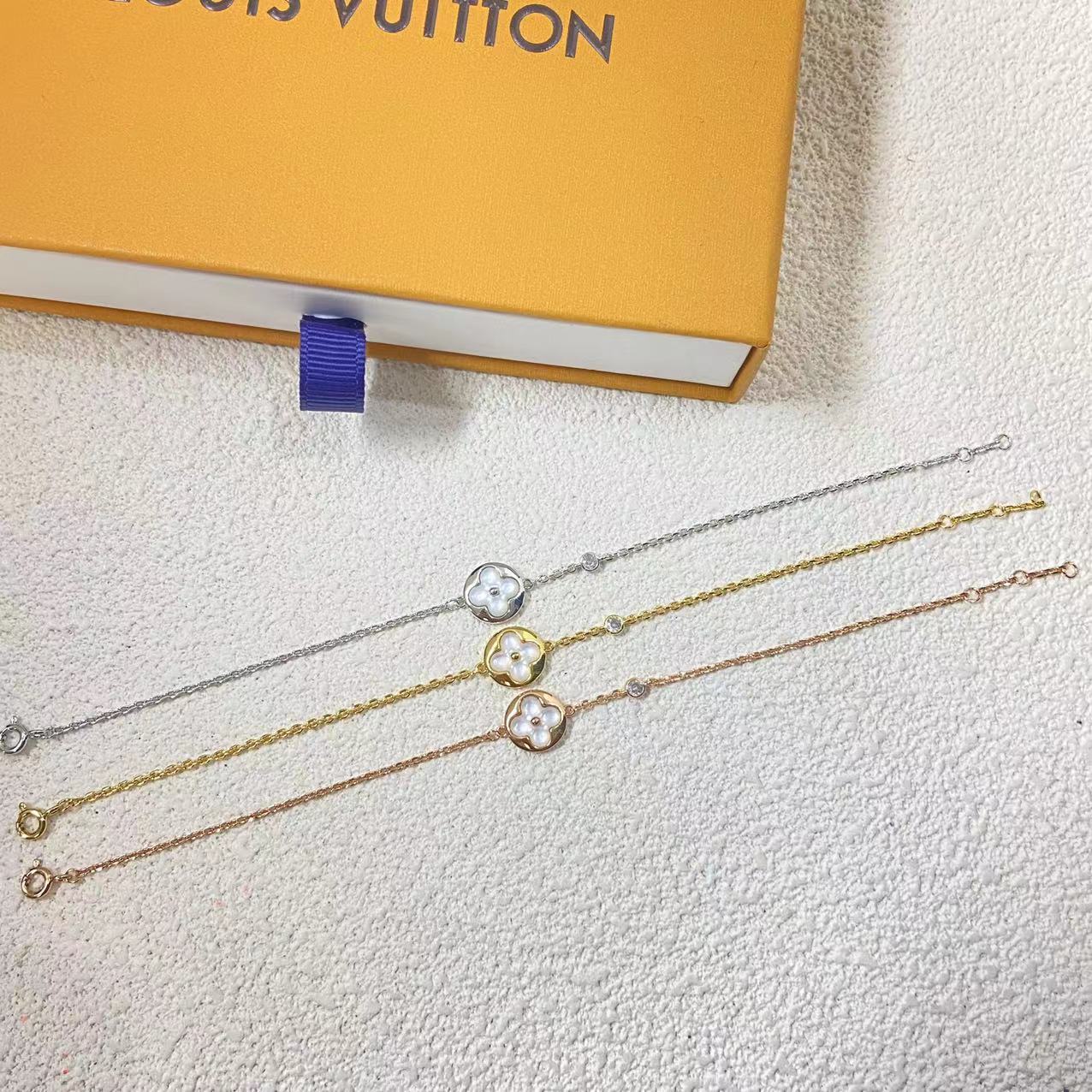 Louis Vuitton New Style Sun Blossom 1 Motif Bracelet - Original Replica Club