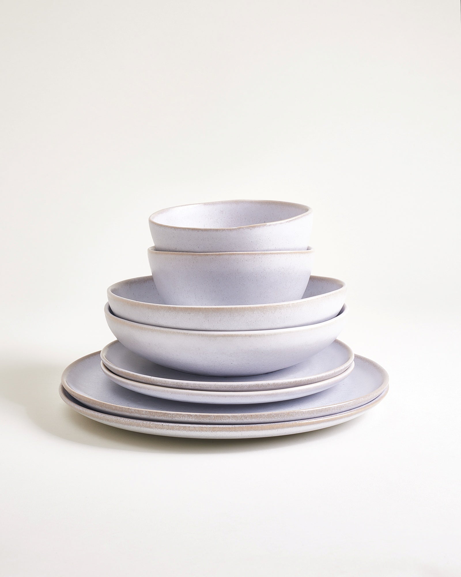 Moura Geschirr-Set weiß 8-teilig