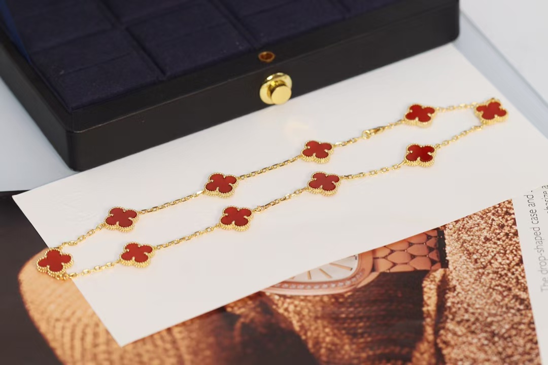 VCA Vintage Alhambra Necklace, 10 Motifs - Original Replica Club