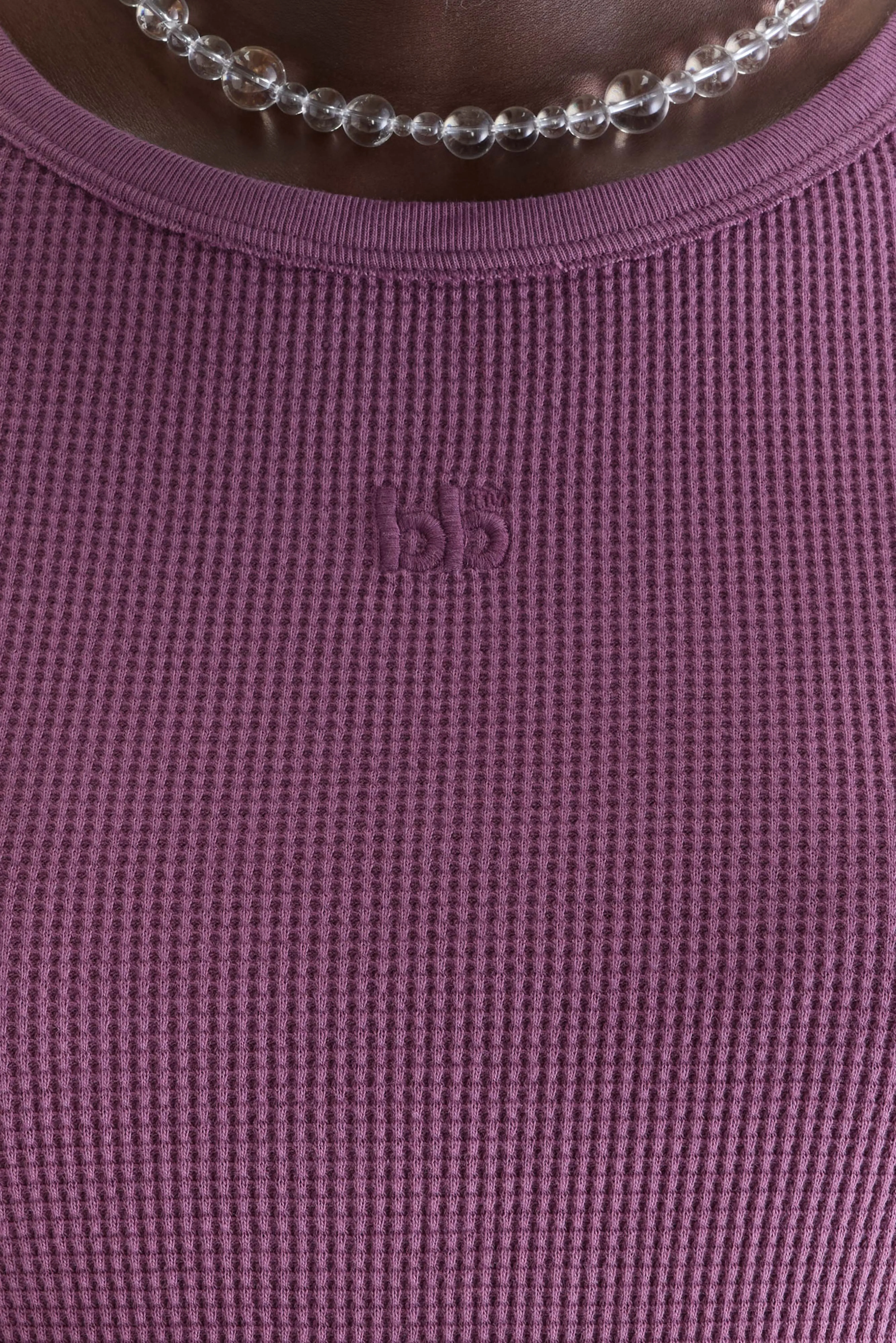 Bellerose Mali ribbed t-shirt (261 / W / CROCUS)