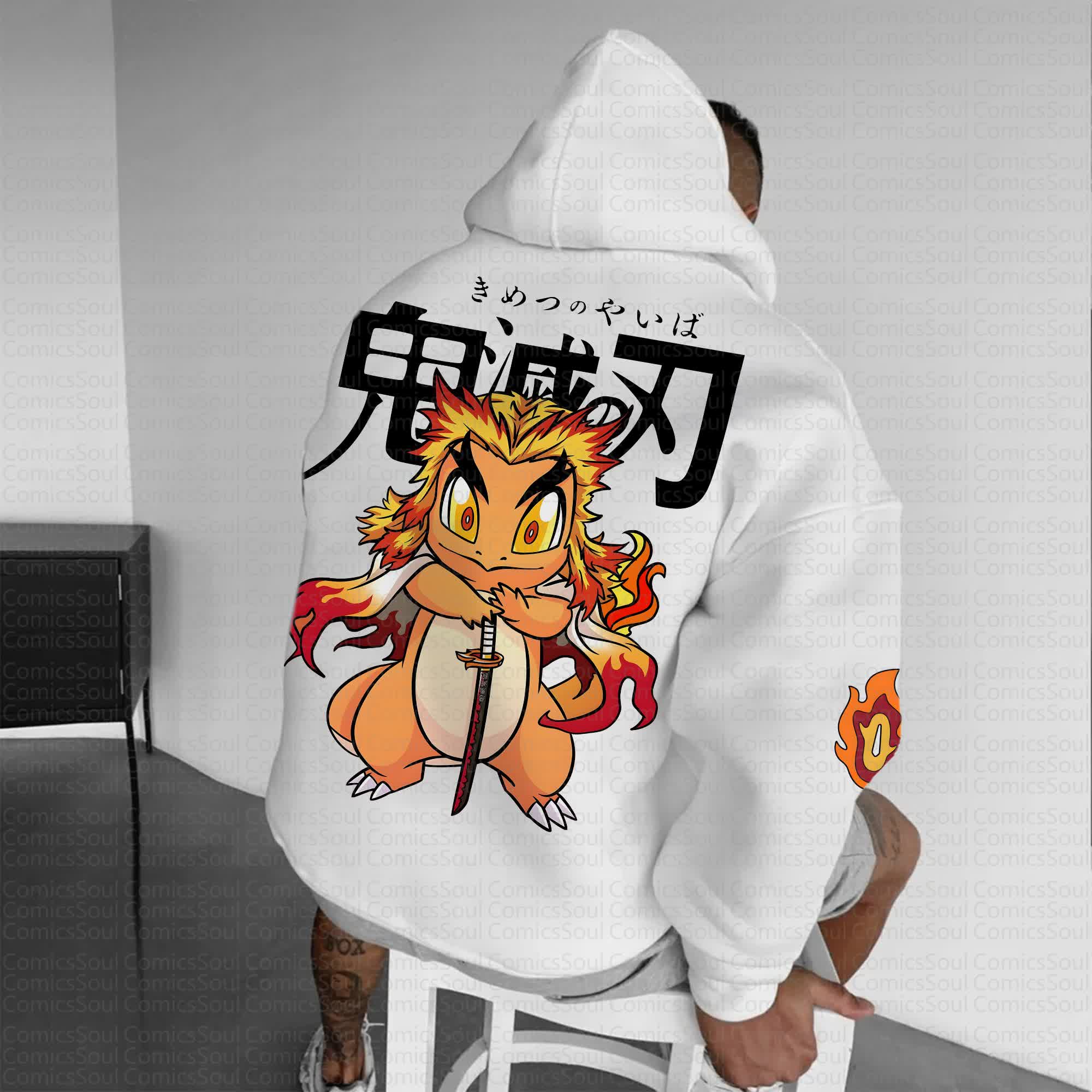 Unisex Anime Graphic Streetwear Vintage Hoodie丨Comicssoul X Comicssoul