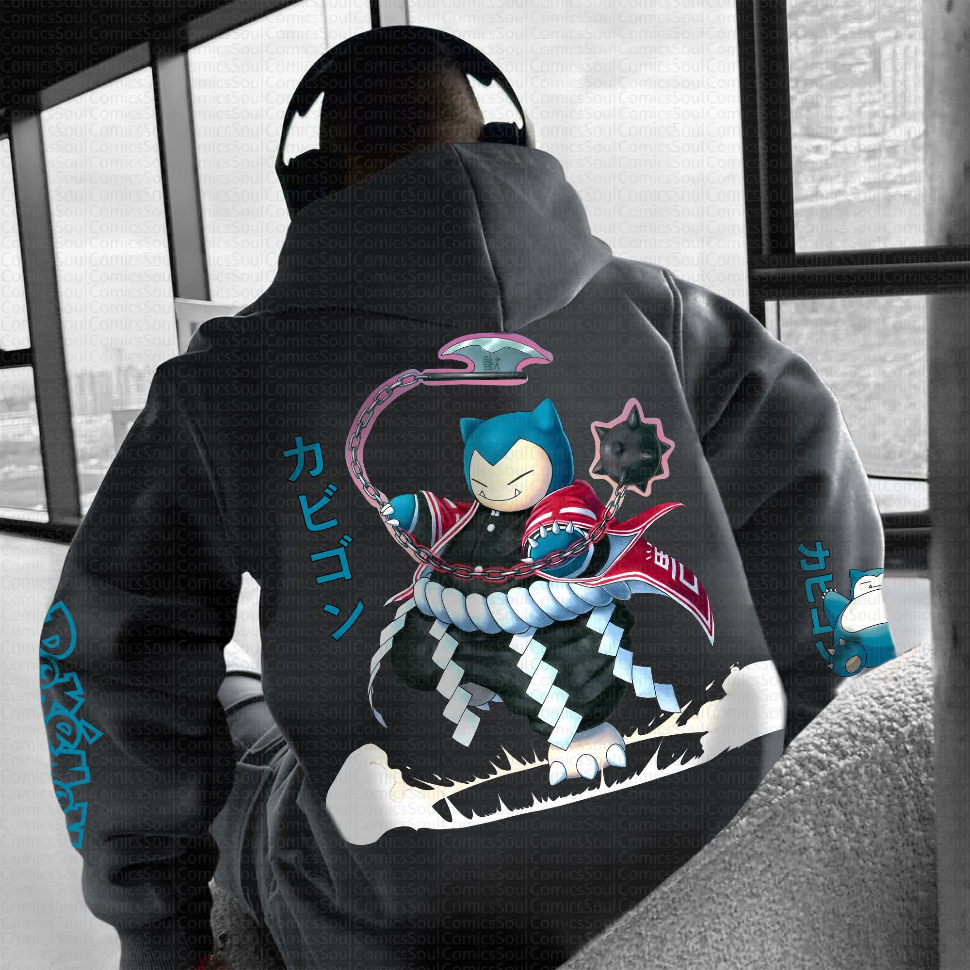 Unisex “Comicssoul” Anime Graphic Streetwear Vintage Hoodie