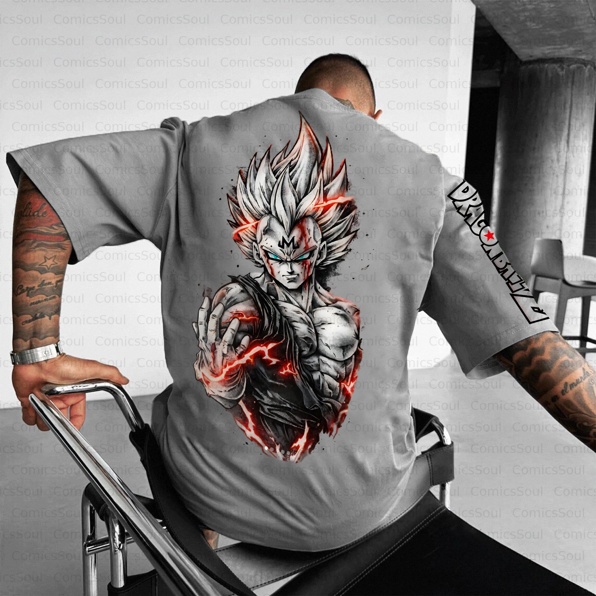 Unisex Anime Inspired Vintage T-Shirt