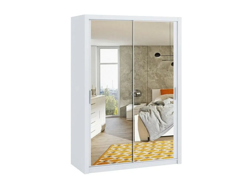 Armario Boverdeco G106 Blanco 215x150x62cm Puertas de armario - Correderas