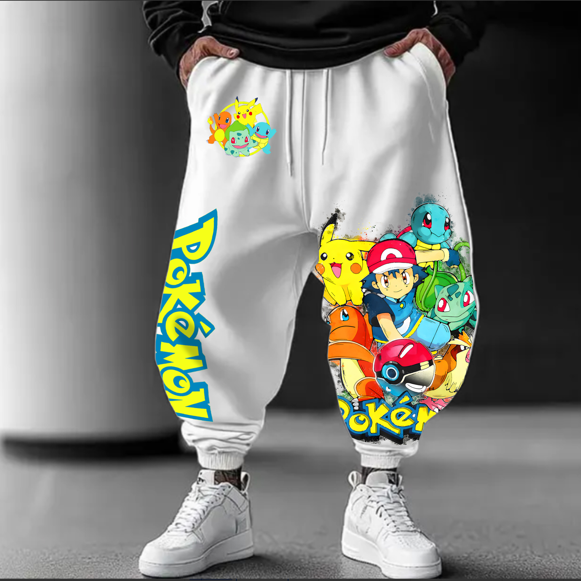 Unisex Casual Anime Streetwear Pants丨Comicssoul
