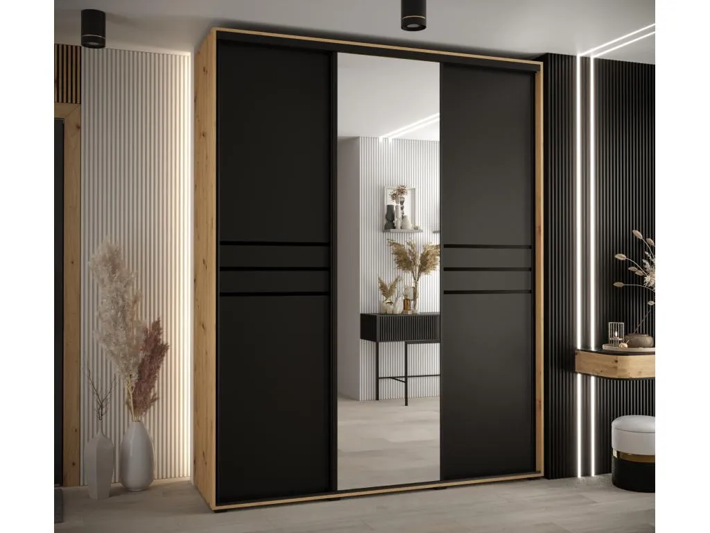 ARMARIO CON PUERTAS BATIENTES 235.2/190/45 3 puertas XJHT70628