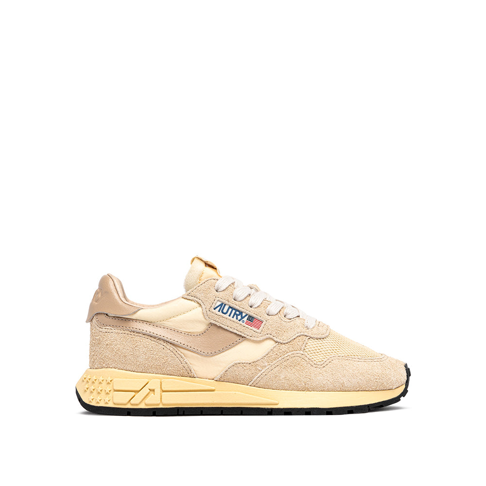 Autry - Baskets Reelwind Low Wom - Ecru Suede