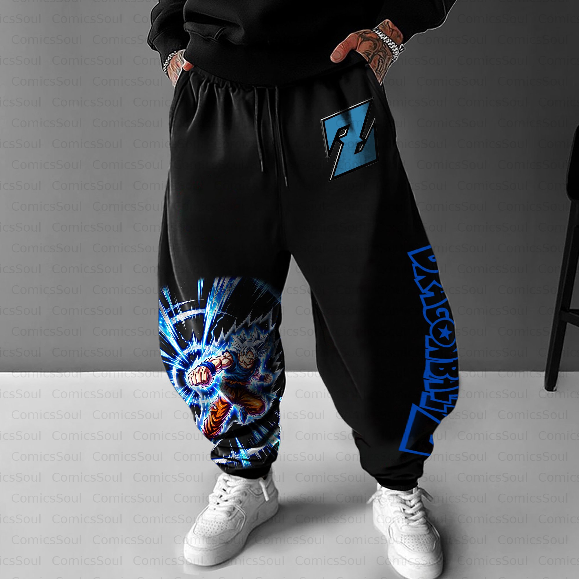 Unisex Casual Anime Streetwear Pant