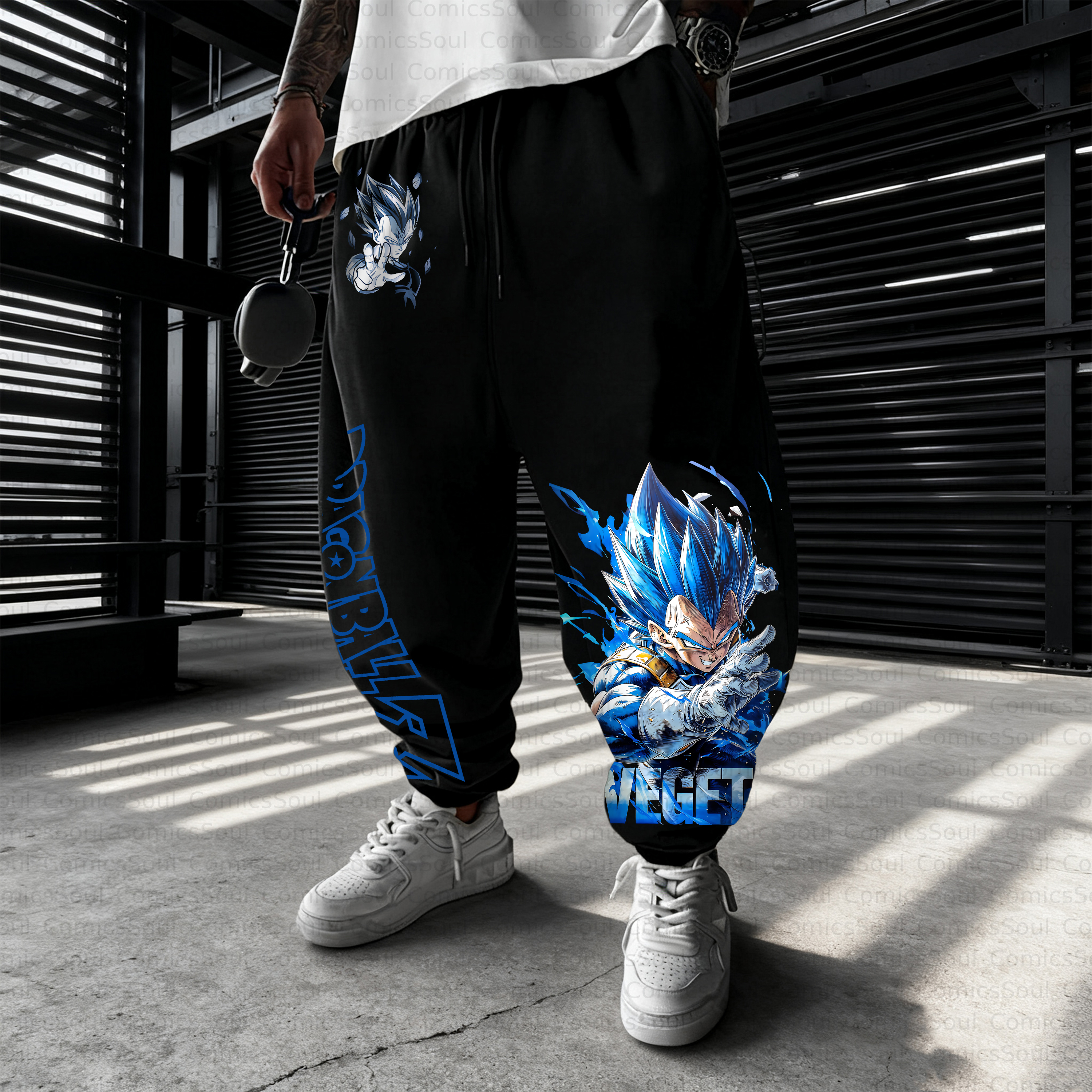 Unisex Casual Anime Streetwear Pant