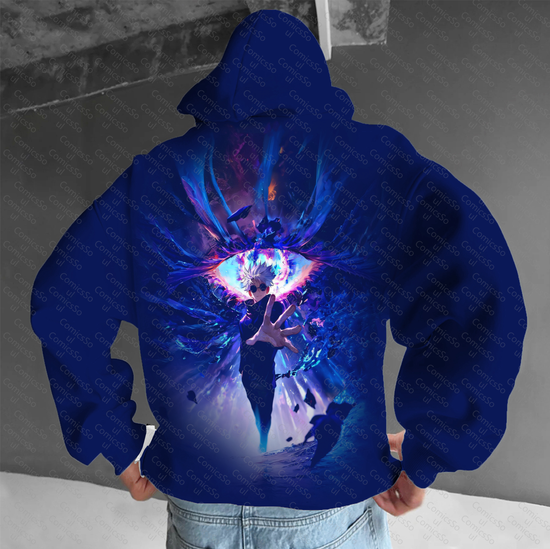 Unisex “ Comicssoul   ” Graphic Streetwear Vintage Hoodie
