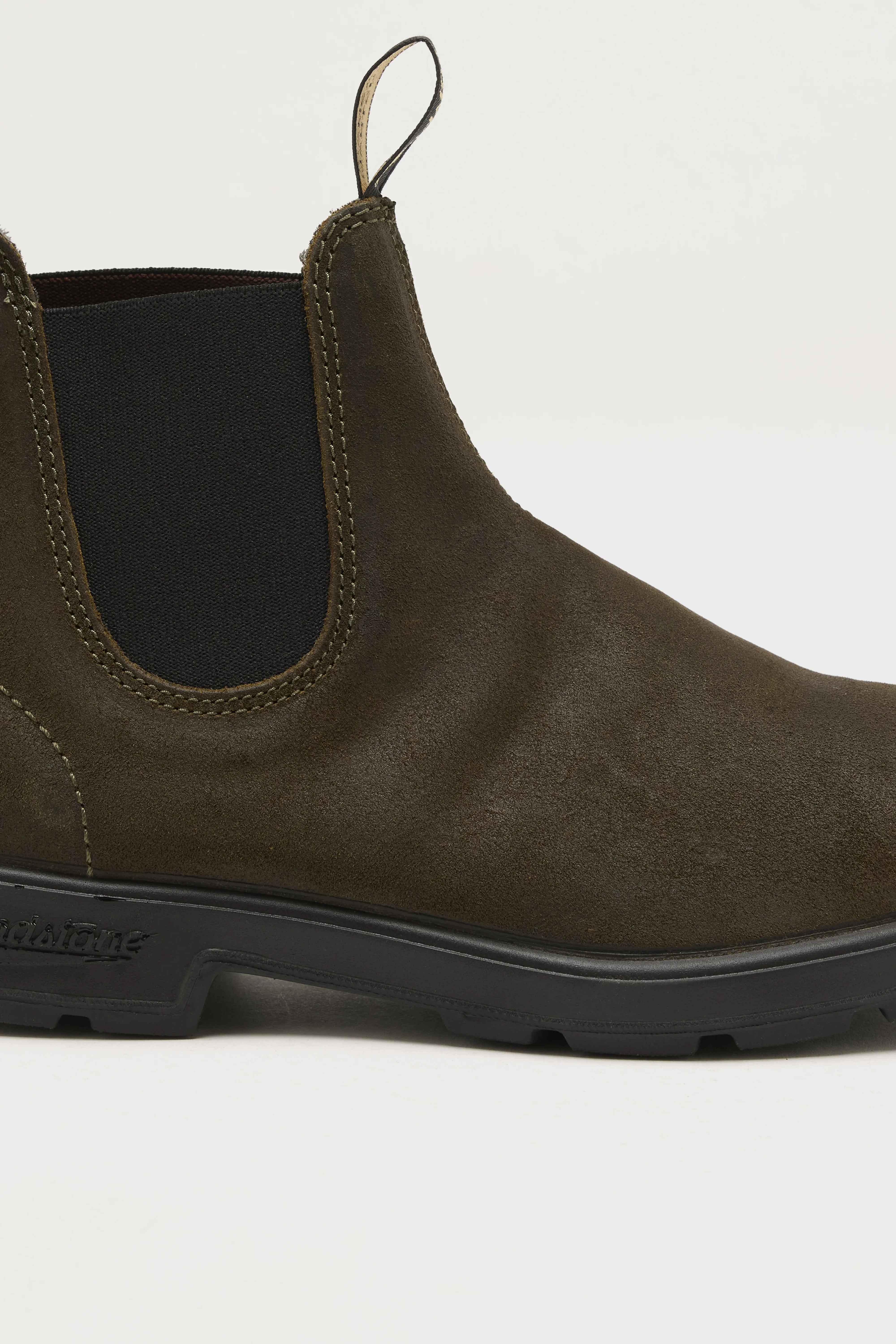 Bellerose 1615 Original Chelsea Boots for Men (242 / M / DARK OLIVE)