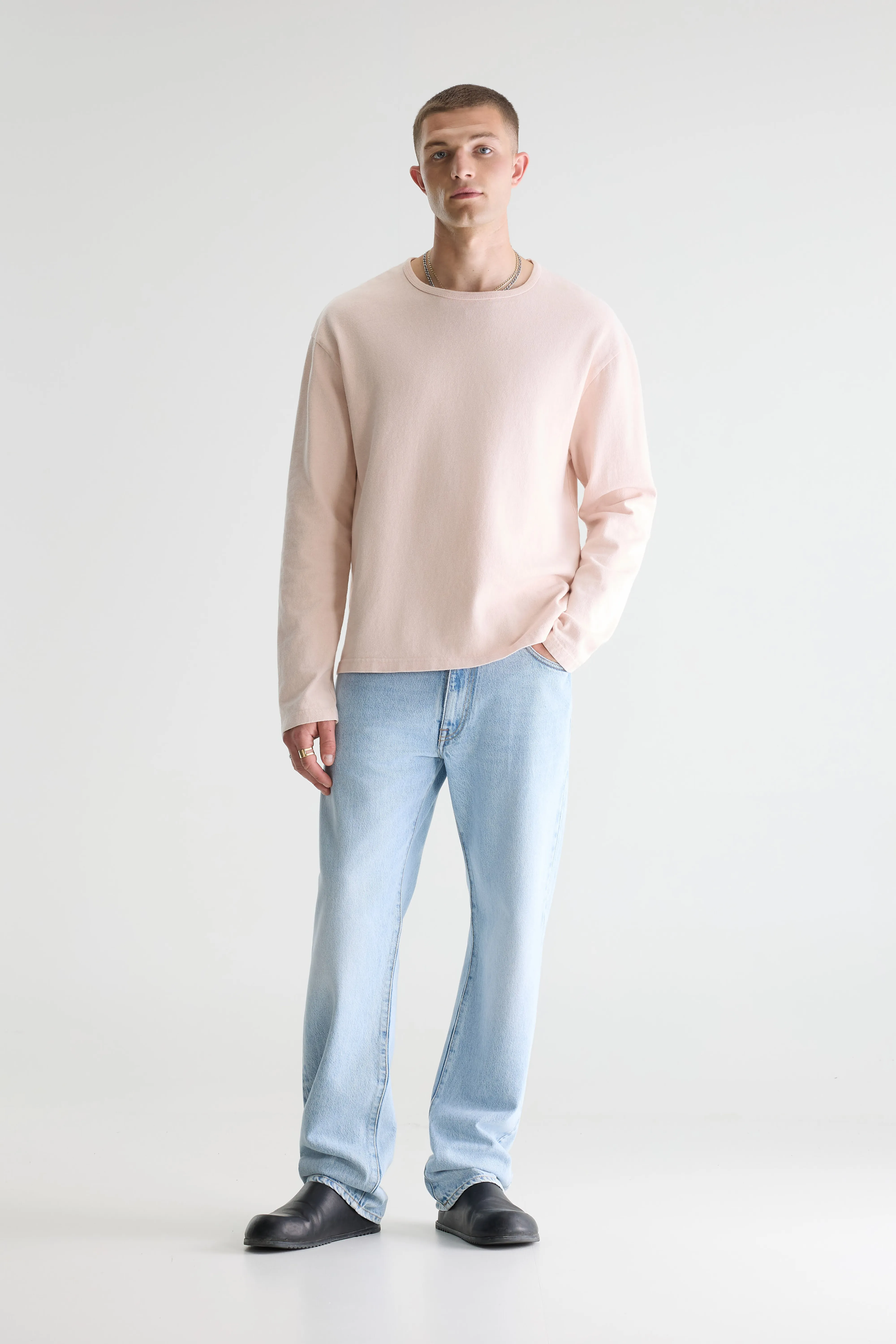 Bellerose Fuller long-sleeve t-shirt  (261 / M / OLD PINK)