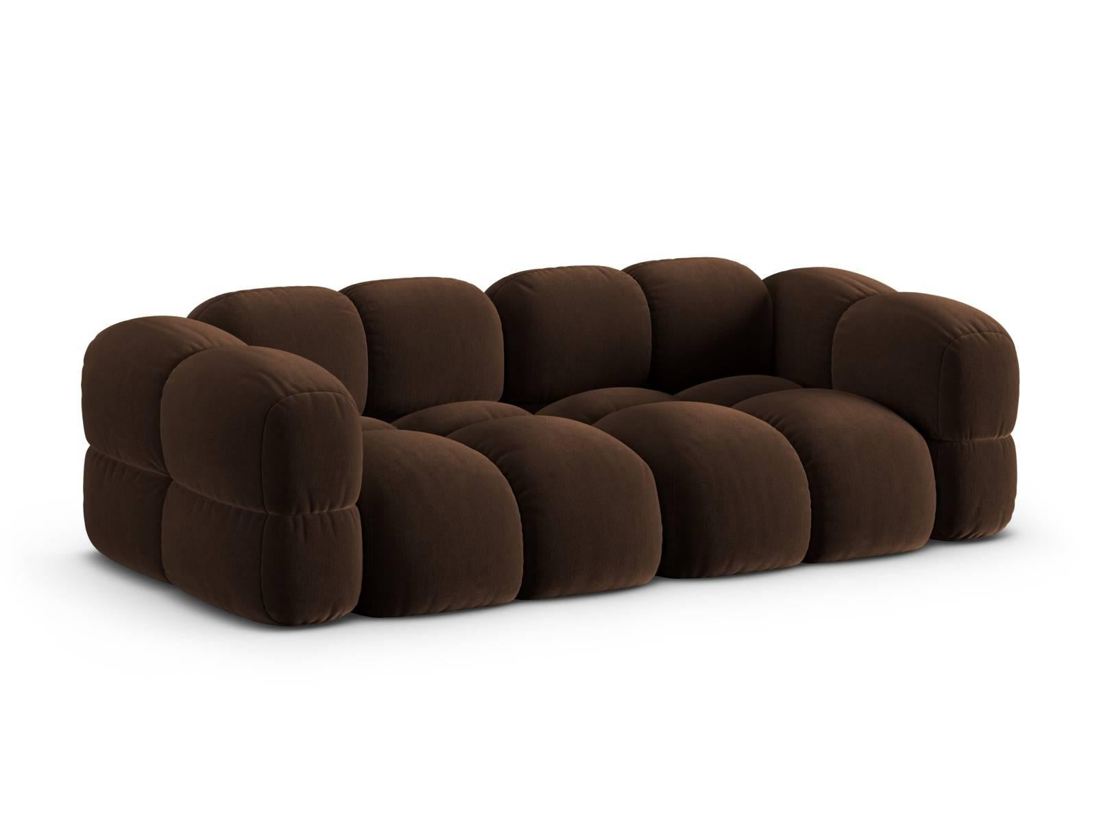 Cosmopolitan Design Loretto 3-zitsbank - Chocolade